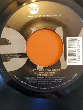 En Vogue "Just Can't Stay Away" 7" Single - EastWest Records